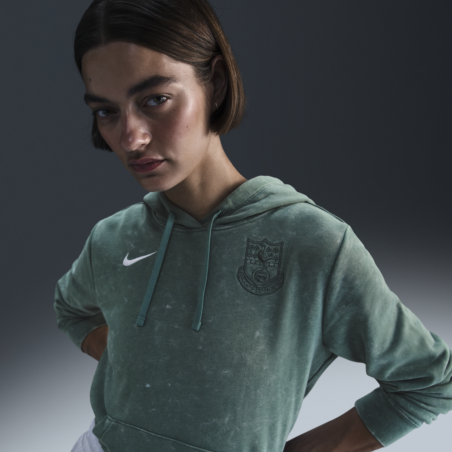 Mikina Nike Tottenham Hotspur Club Fleece Hoodie Zelené | FZ4250-361, 0