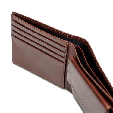 Peňaženka Vasky Fredy Dark Brown Leather Wallet Hnedá | A-0037-004, 1