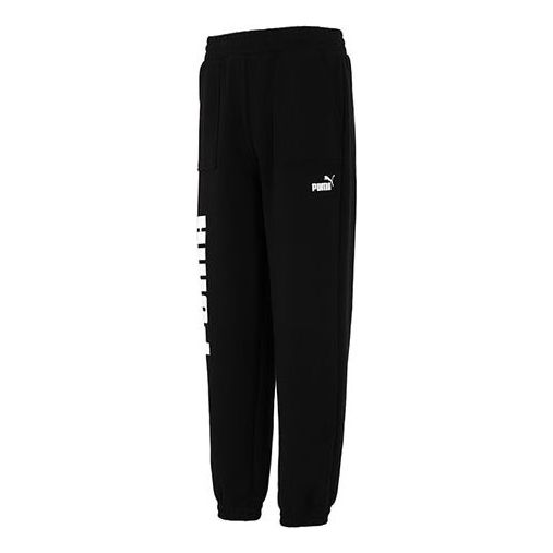 Tepláky Puma Logo Sweatpants Čierna | 534935-01