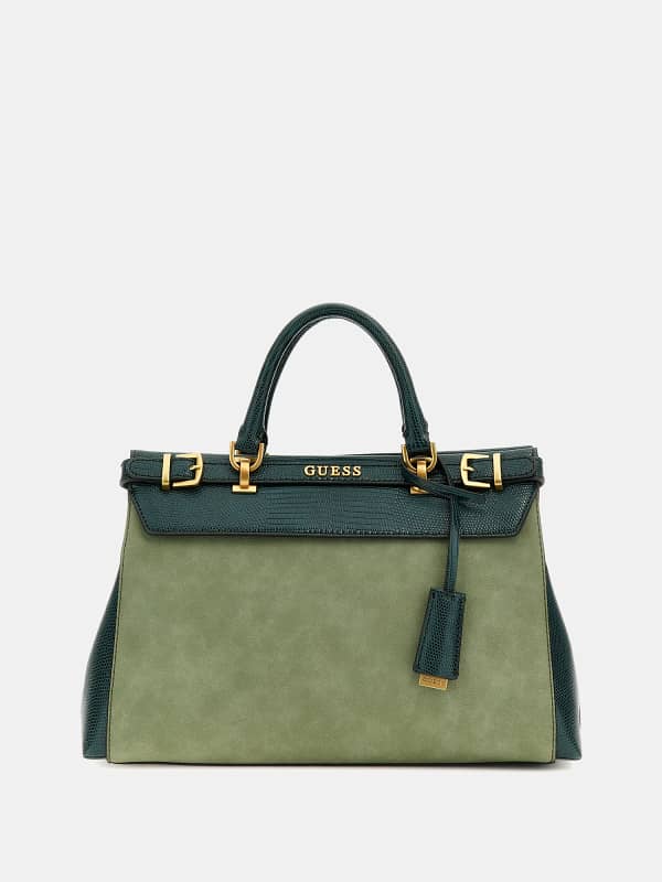 Kabelka GUESS Sestri Handbag Zelené | HWSK8985060, 0