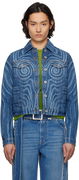 Jean Paul Gaultier Spiral Denim Jacket