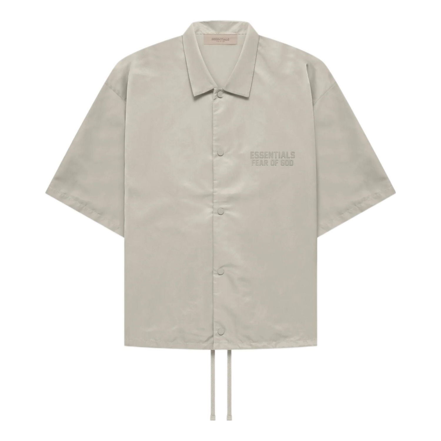 Košeľa Fear of God Essentials Nylon Coach Shirt Béžová | FOG-FW22-741, 0