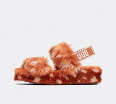 Tenisky a topánky UGG Oh Yeah Slide "Spots" W Oranžová | 1118165 NAT, 0