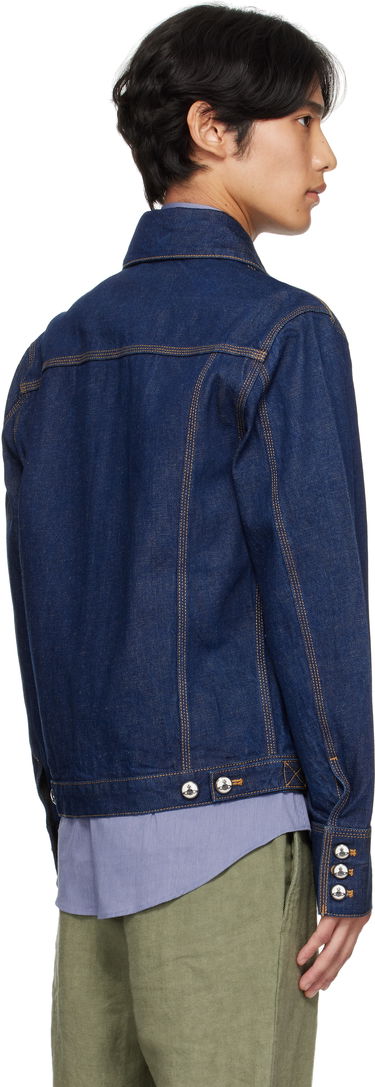 Bunda Vivienne Westwood Vivienne Westwood Worker Denim Jacket Modrá | 2801000I-W0163-, 2