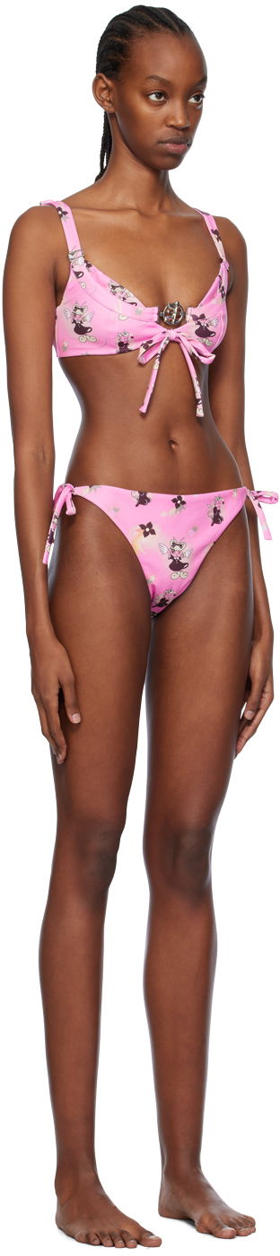 Plavky Chopova Lowena Suski Print Bikini Ružová | 6418, 1
