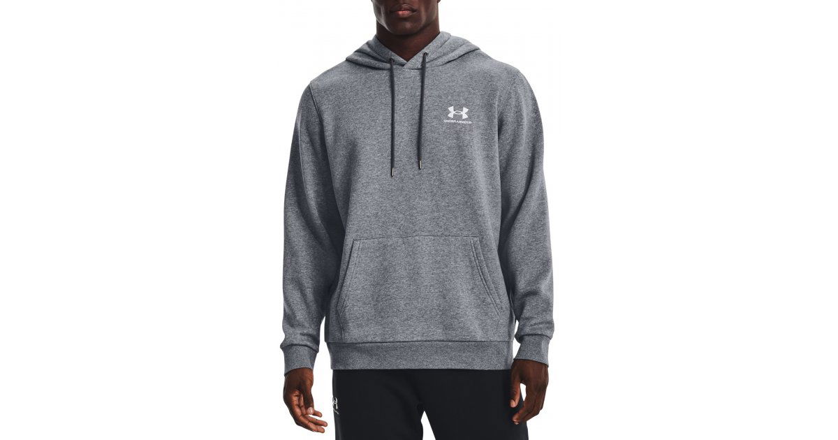 Mikina Under Armour Hoodie Essential Fleece Šedá | 1373880-012, 1