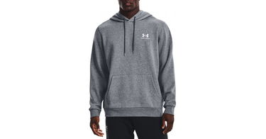 Mikina Under Armour Hoodie Essential Fleece Šedá | 1373880-012, 1