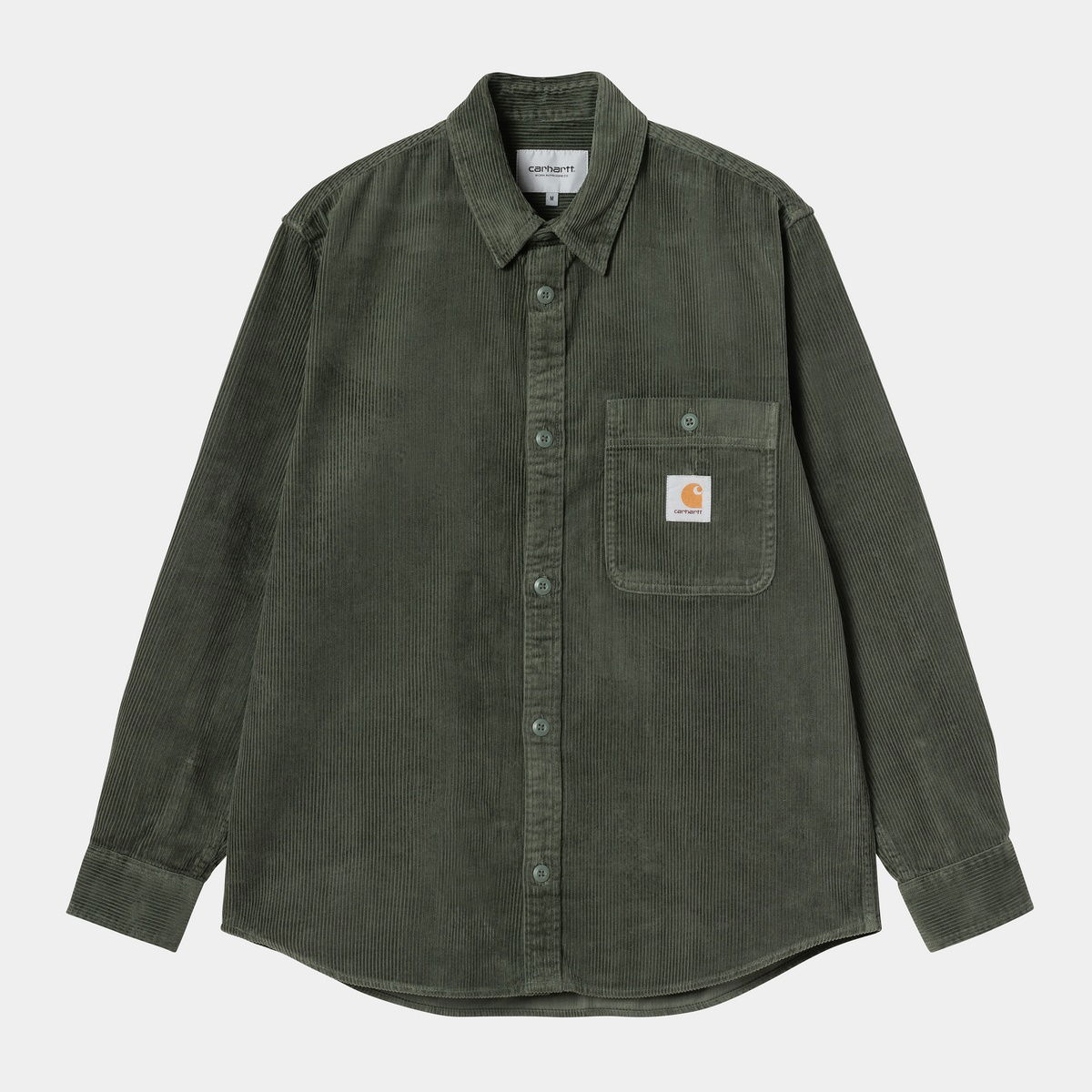 Košeľa Carhartt WIP Carhartt WIP Flint Long Sleeve Shirt Zelené | I035837_9, 0
