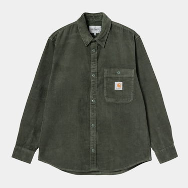 Košeľa Carhartt WIP Carhartt WIP Flint Long Sleeve Shirt Zelené | I035837_9, 0