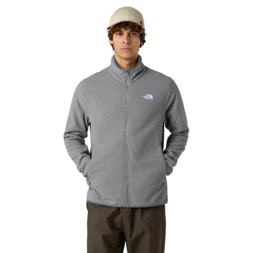 Bunda The North Face Glacier Fleece Jacket Šedá | NF0A8D0RCQI1