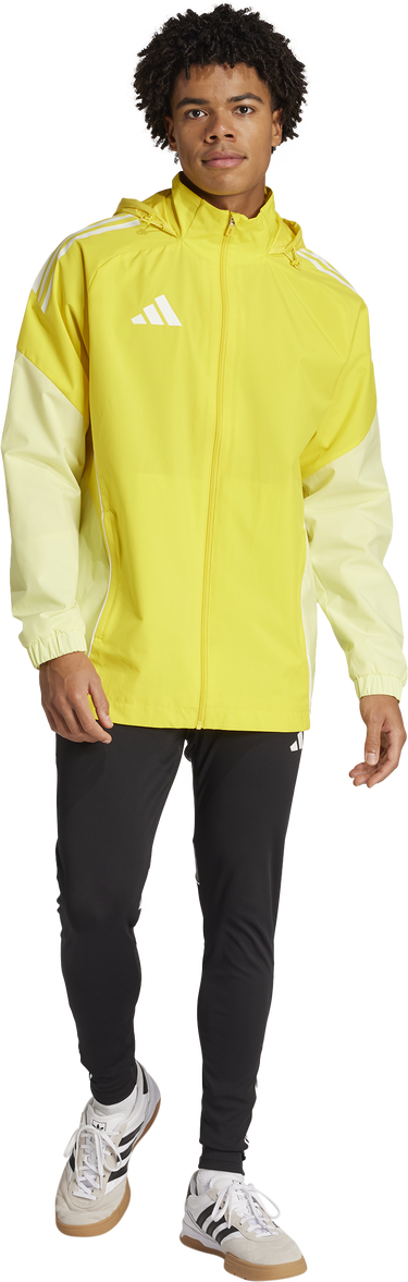 Vetrovka adidas Originals adidas TIRO25C All-Weather Hooded Jacket Žltá | ji8958, 4