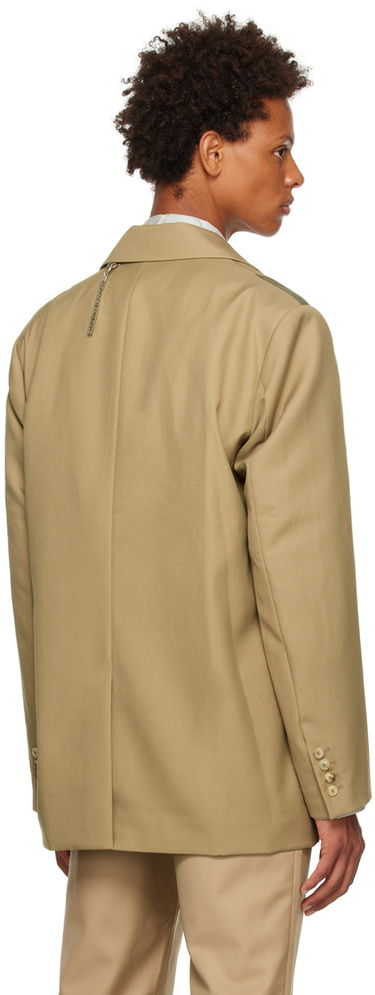 Bunda Feng Chen Wang Feng Chen Wang Layered Blazer Béžová | FMF14JK39, 2
