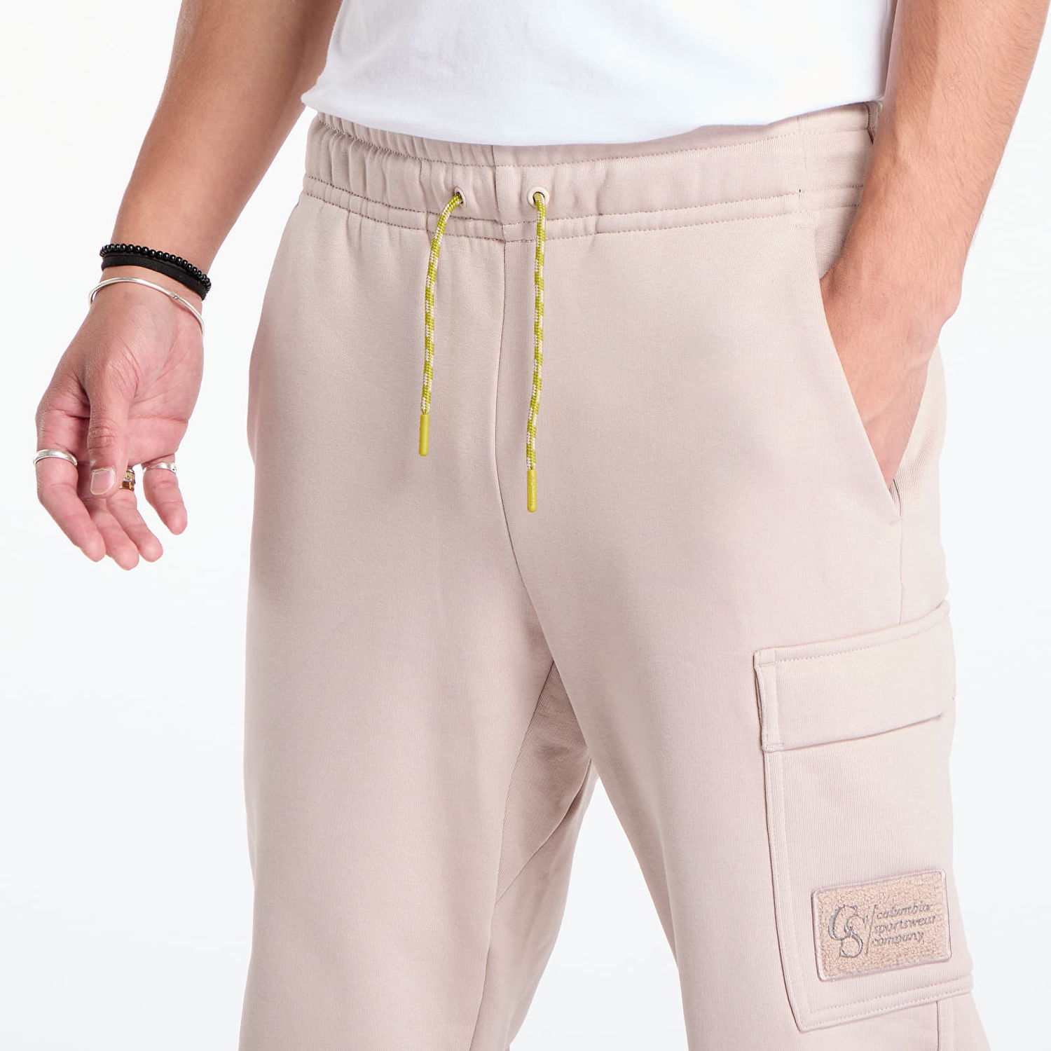 Tepláky Columbia Wallowa™ Fleece Sweatpant Crushed Clay Béžová | 2090821084, 1