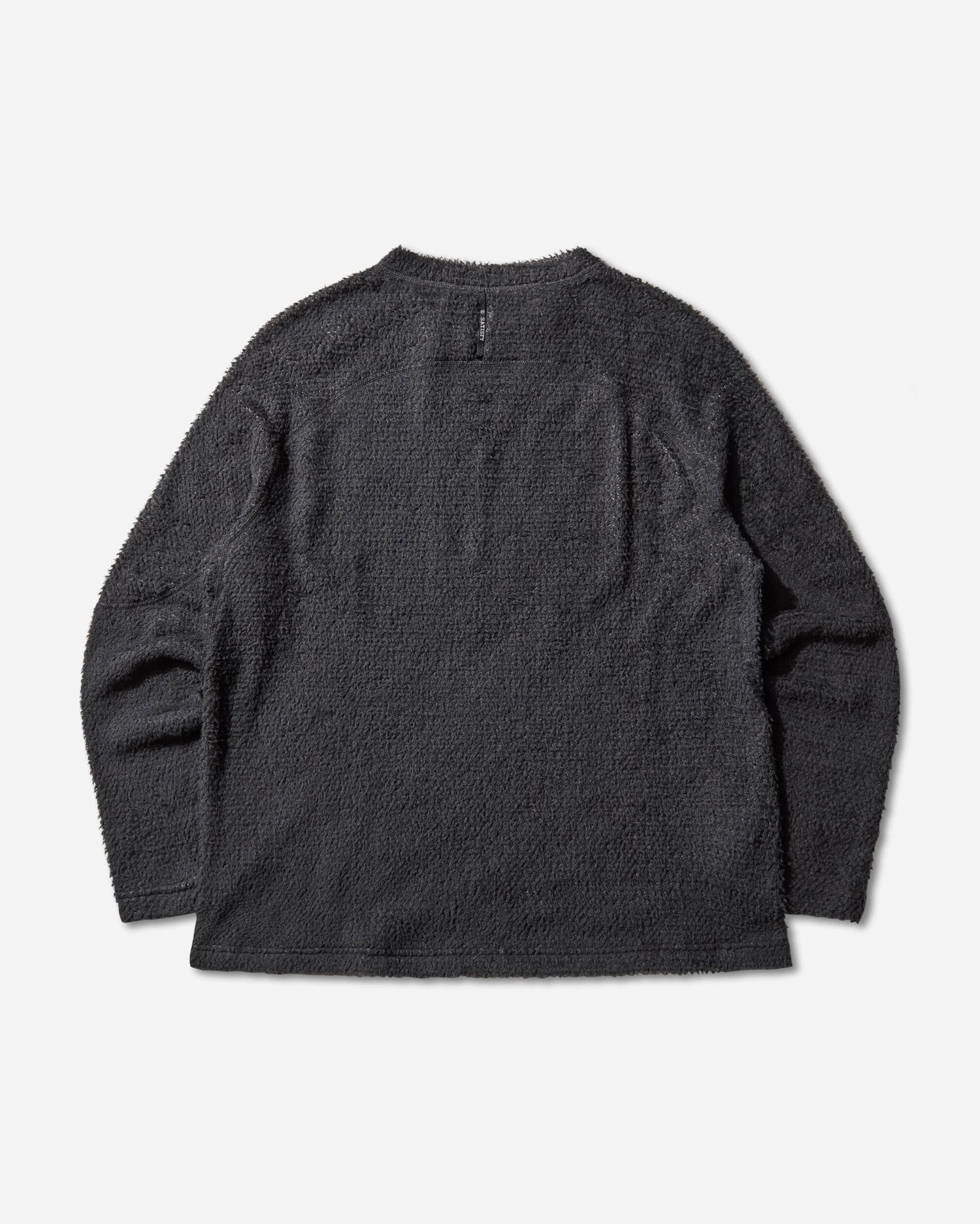 Tričko Satisfy FuzzFleece Long Sleeve T-Shirt Čierna | 11067 88000, 0