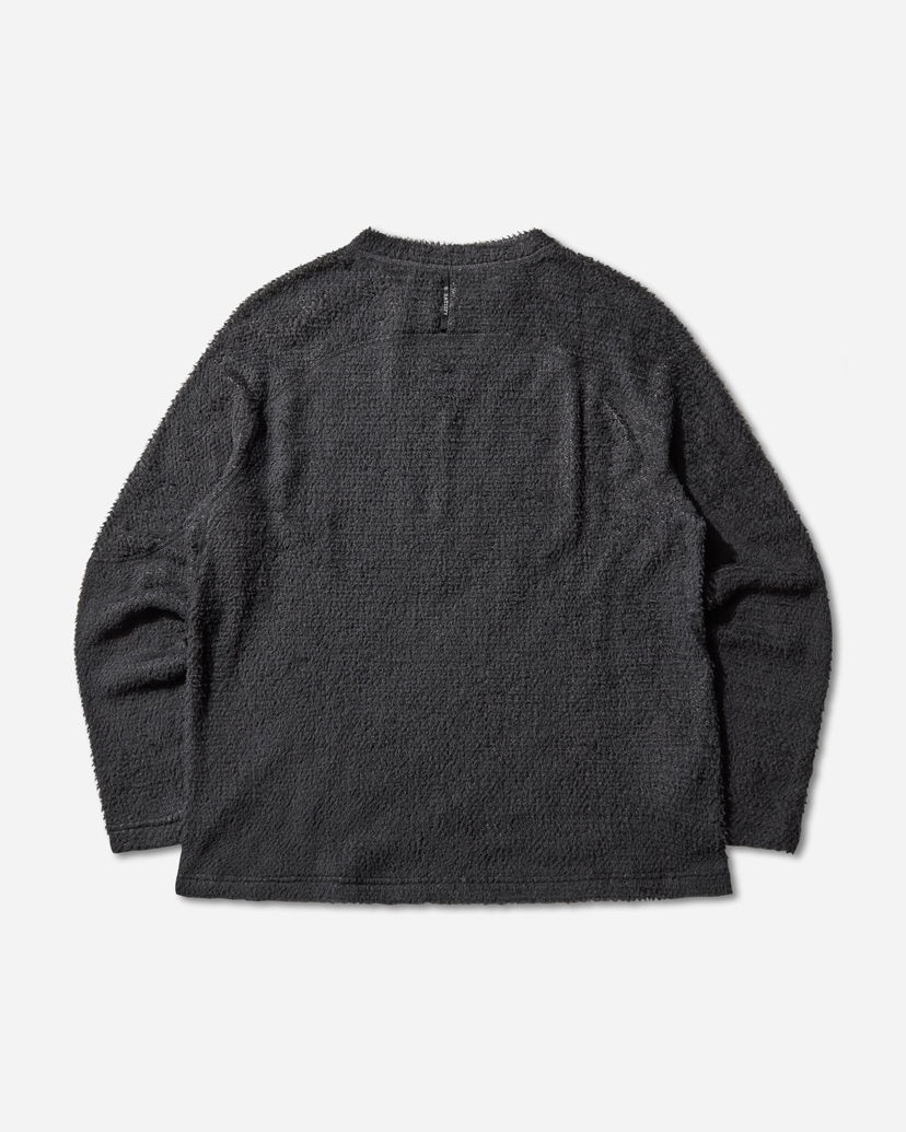 Tričko Satisfy FuzzFleece Long Sleeve T-Shirt Čierna | 11067 88000