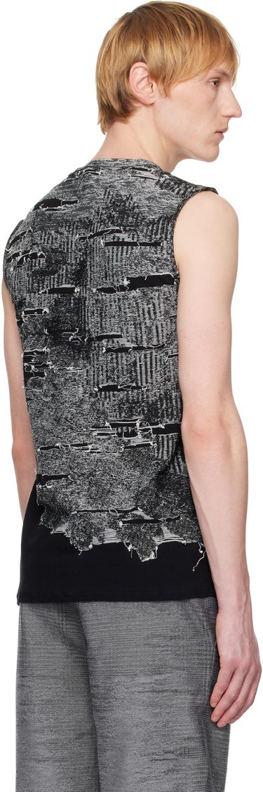 Sveter Diesel Diesel K-Callisto Distressed Knit Vest Čierna | A19222-0AFBV-900, 2