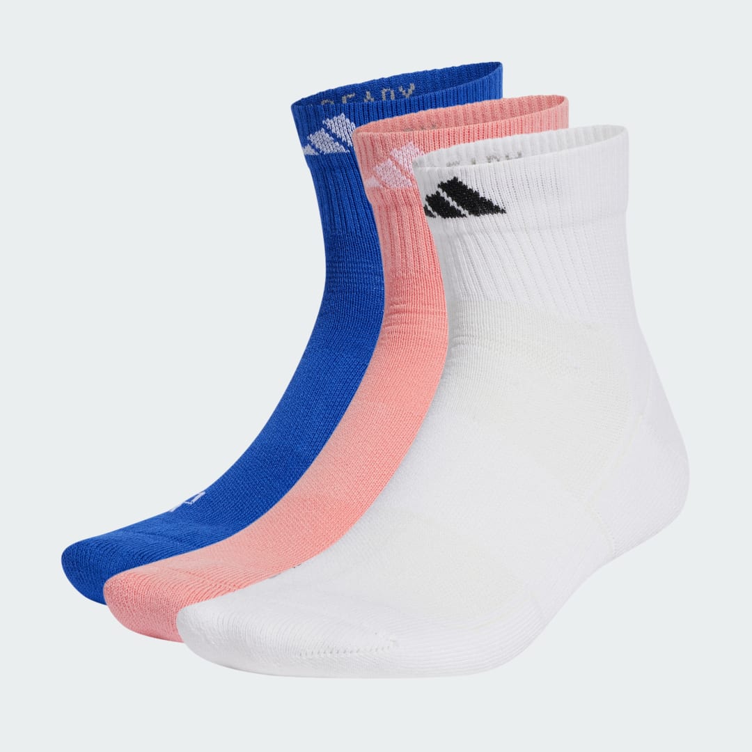 Ponožky adidas Performance Performance Cushioned Mid-Cut Socks - 3 Pairs Rôznofarebný | IS7589, 0