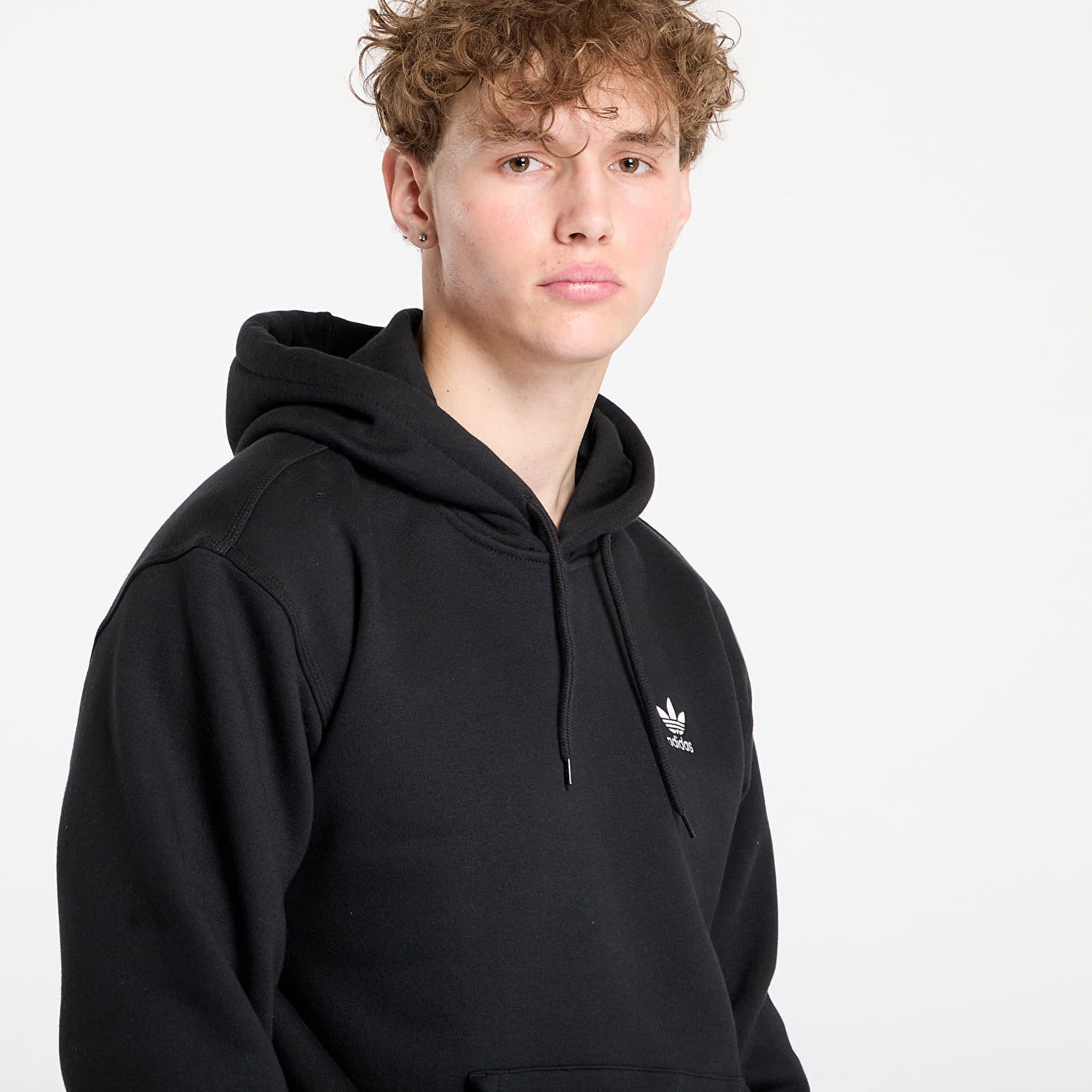 Mikina adidas Originals Adidas Trefoil Essentials Loose Hoodie Čierna | JV6056, 1