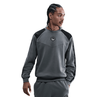 Sportswear Crewneck Fleece Sweatshirt with Taped Sleeves