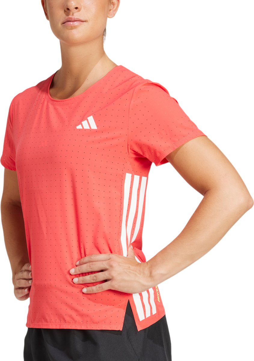 Tričko adidas Originals Adizero T-Shirt Červená | ix8992, 0