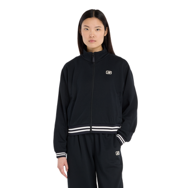 Bunda New Balance Post Season Track Jacket Čierna | WJ53505-BK, 0