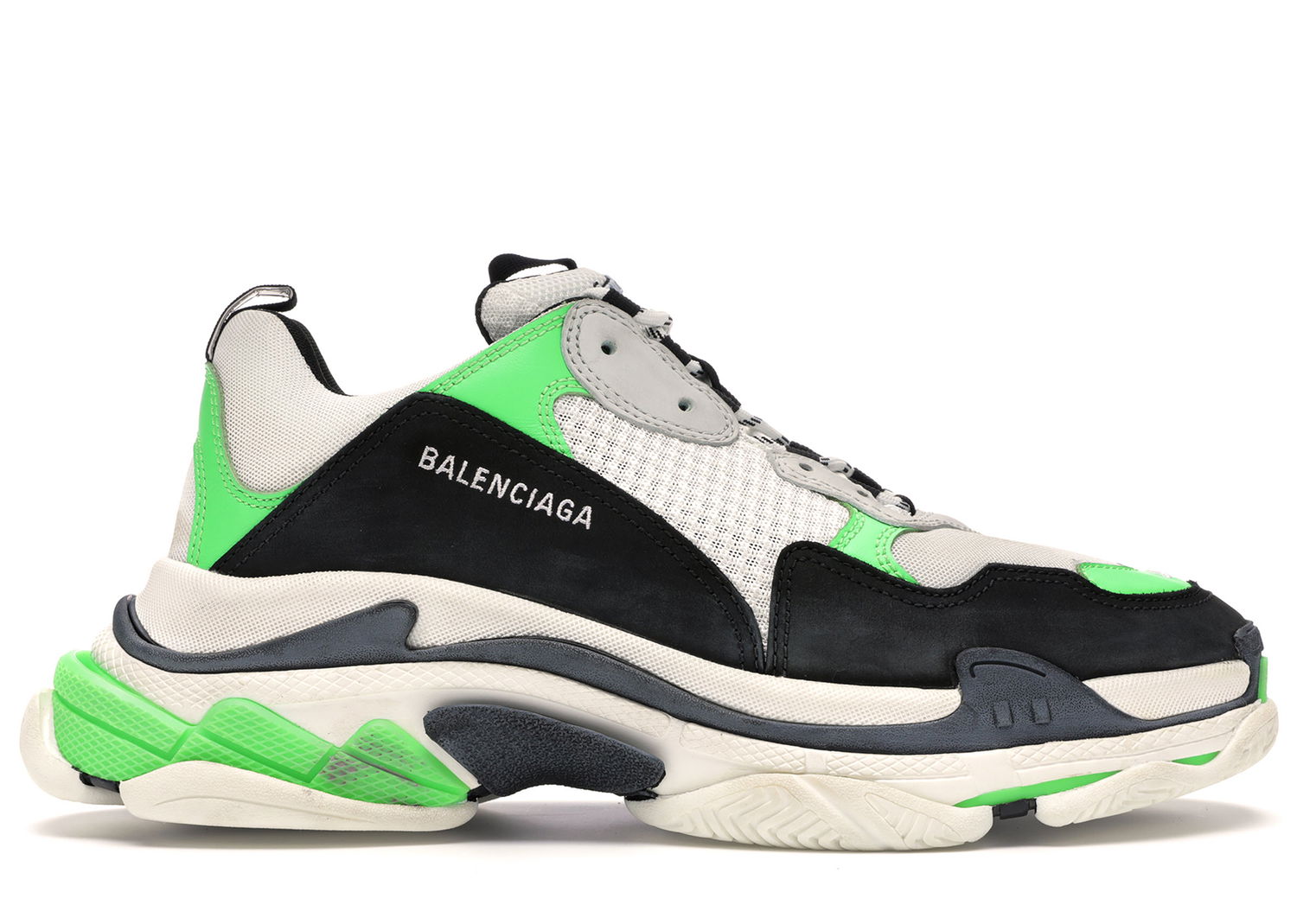Tenisky a topánky Balenciaga Triple S Green Black Čierna | 536737W09O69063, 0