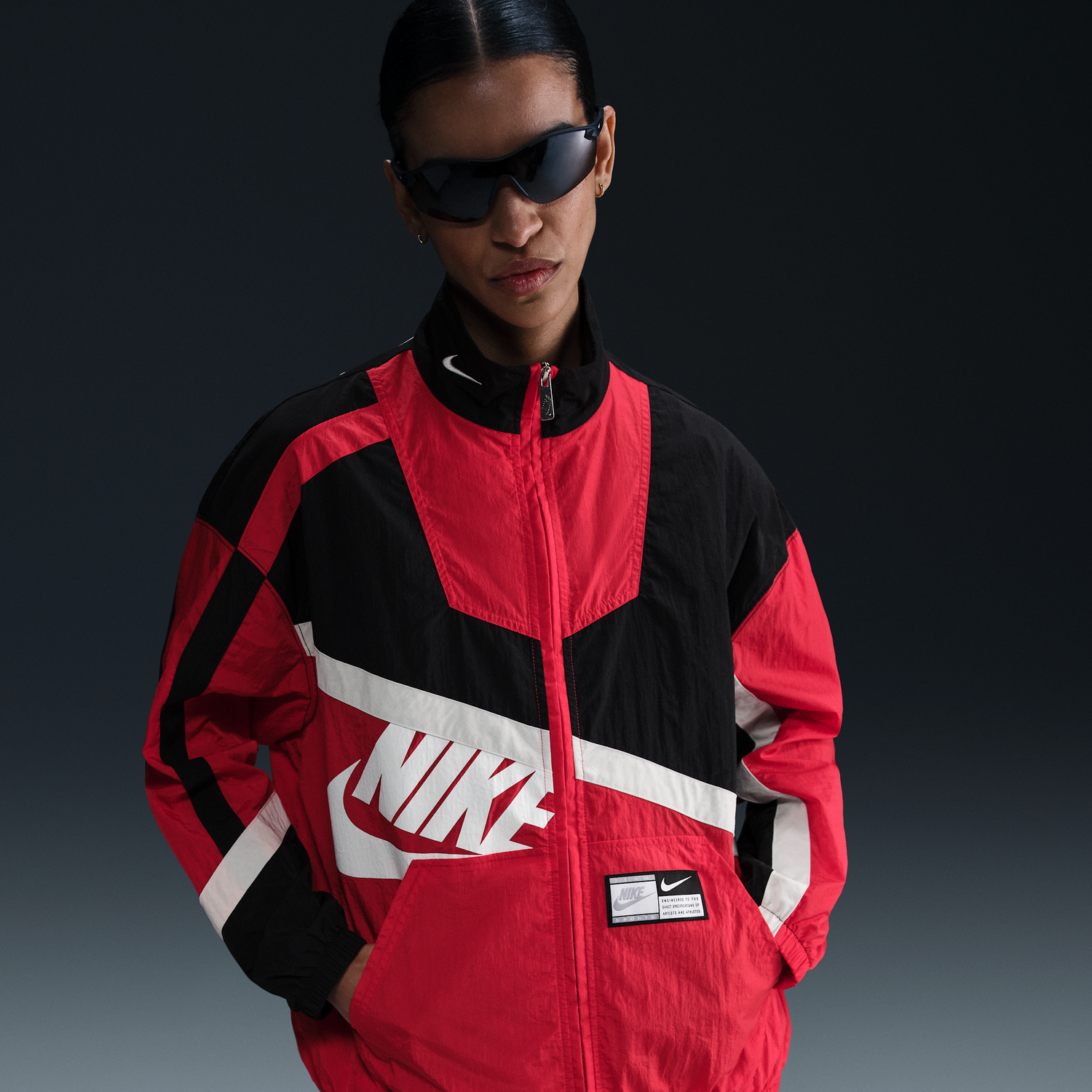 Vetrovka Nike Nike Sportswear Woven Jacket Červená | HJ0176-657, 0