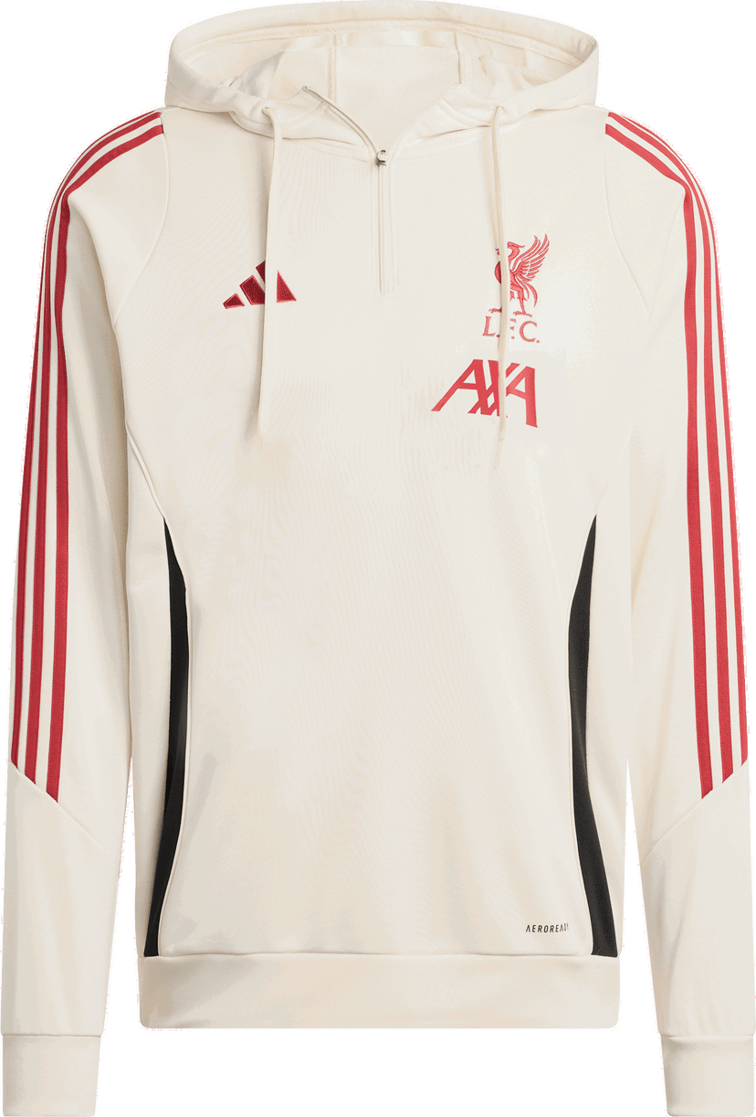Mikina adidas Originals Liverpool FC Tiro Training Hoodie Biela | jv9018