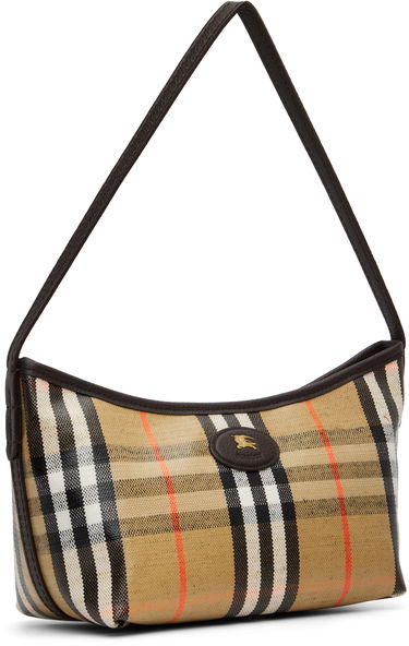 Taška cez rameno Burberry Burberry Mini Highlands Shoulder Bag Béžová | 8112278, 1