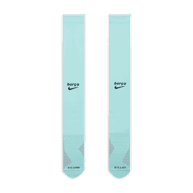 Spodná bielizeň a ponožky Nike FC Barcelona Strike Knee-high Football Socks Tyrkysová | FD7289-486, 2
