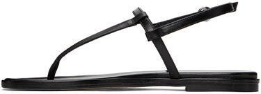 Doplnky Aeyde Aeyde Nala Leather Thong Sandals Čierna | A11-FS-TTTR08FL48-SS24-800-007, 2
