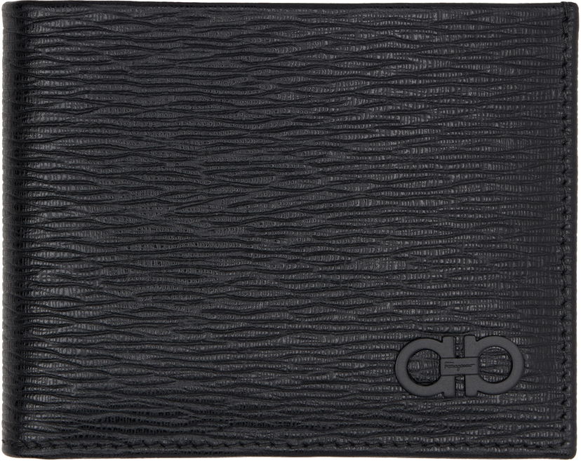 Peňaženka FERRAGAMO Gancini Wallet Čierna | 733314