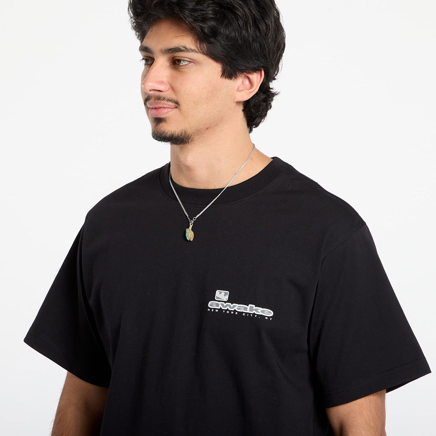 Tričko Awake NY New York City T-Shirt Čierna | AWK-FW25-TS004-BLK, 1