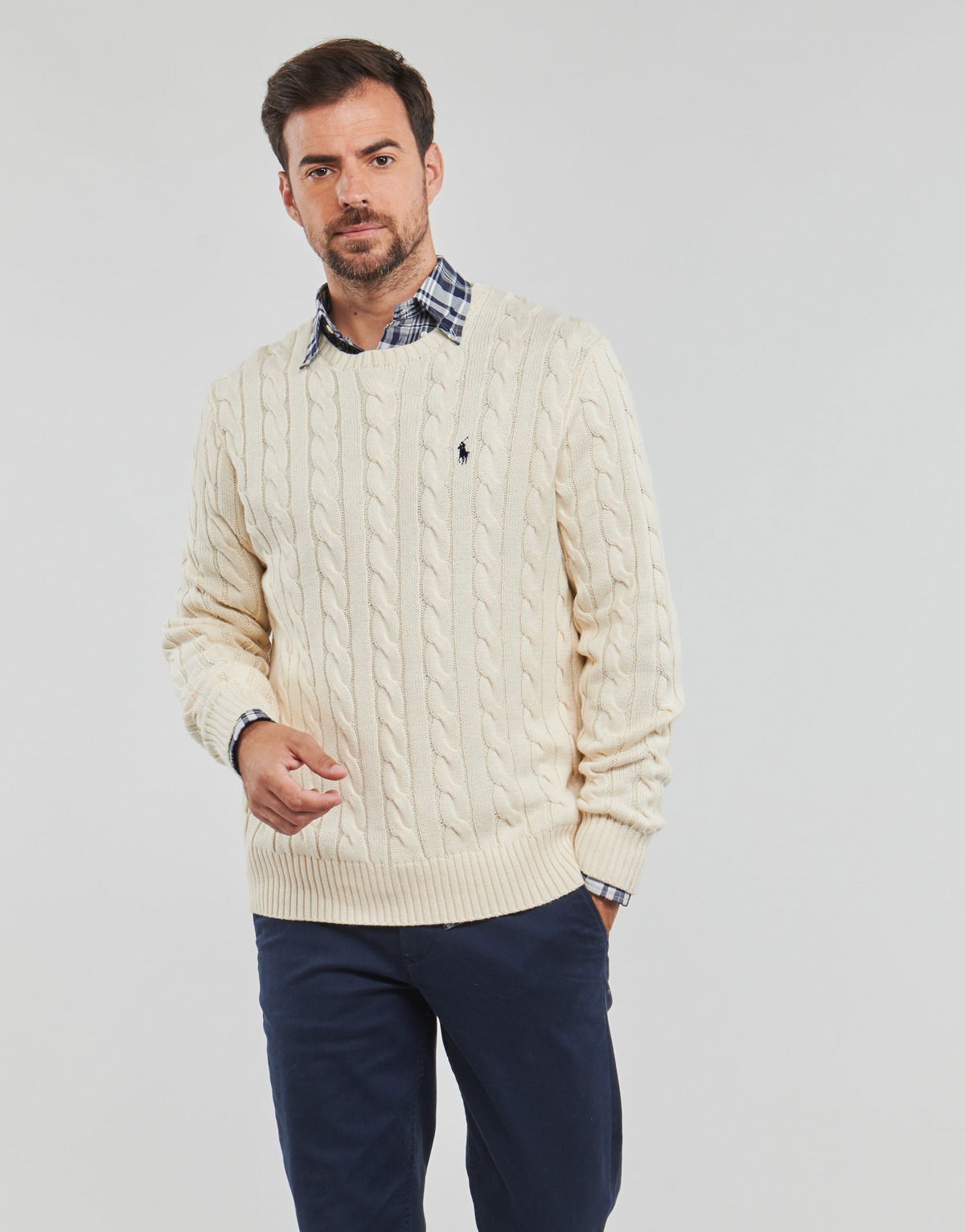 Sveter Polo by Ralph Lauren Sweater Béžová | 710775885024, 1