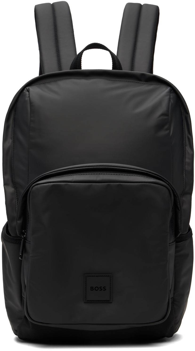 Batoh BOSS Coated Canvas Logo Backpack by BOSS Čierna | 50548160