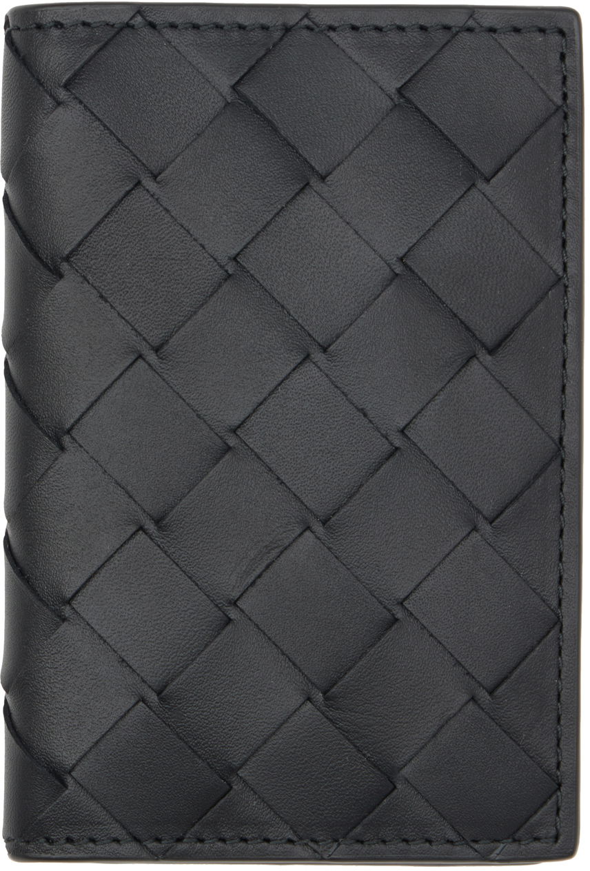 Peňaženka Bottega Veneta Flap Card Holder Čierna | 592619 VCPQ4, 0