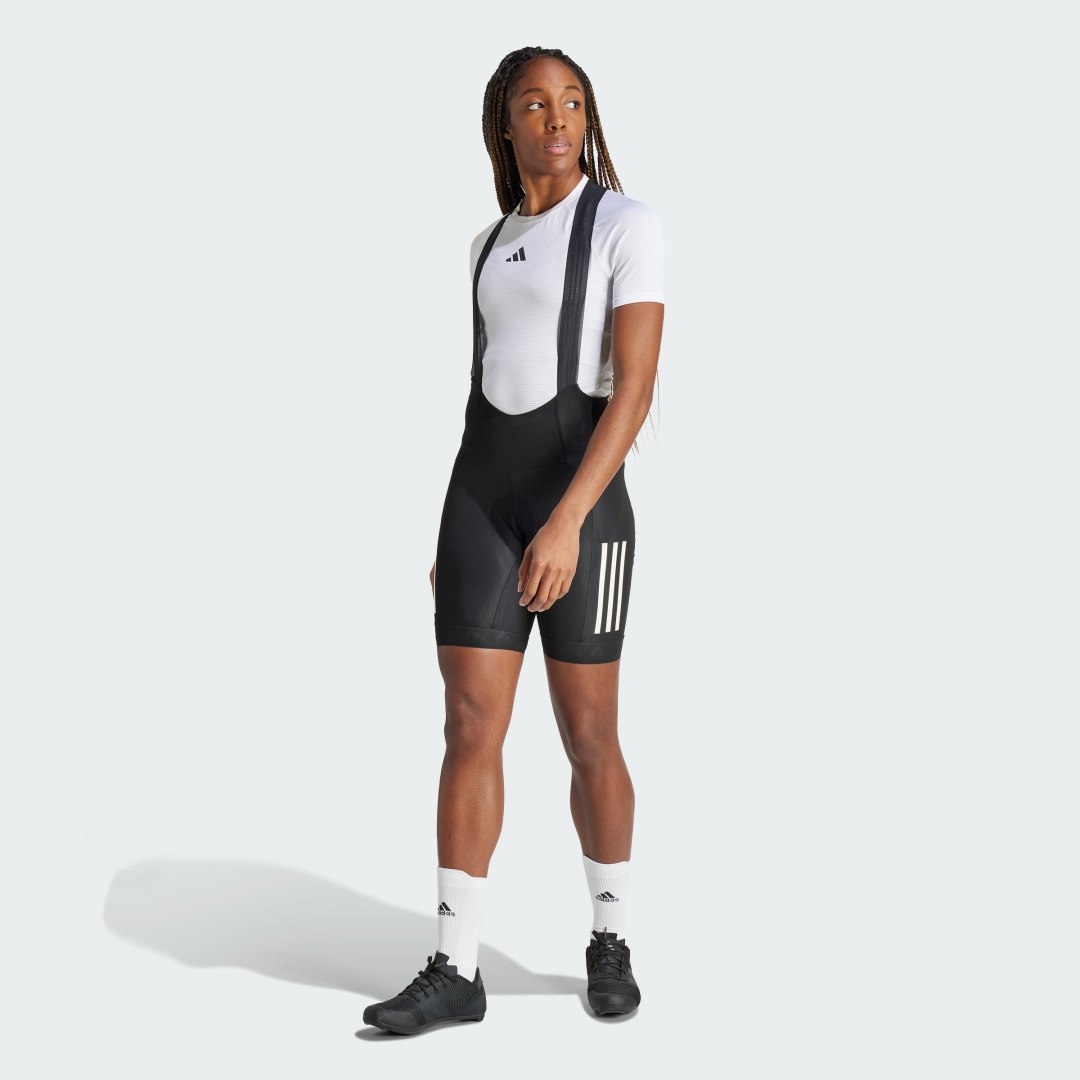 Šortky adidas Performance Essentials 3-Stripes Padded Cycling Bib Čierna | IP9962, 1