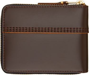 Peňaženka Comme des Garçons COMME des GARÇONS Triple Stitch Zip Wallet Hnedá | SA7100TS, 1