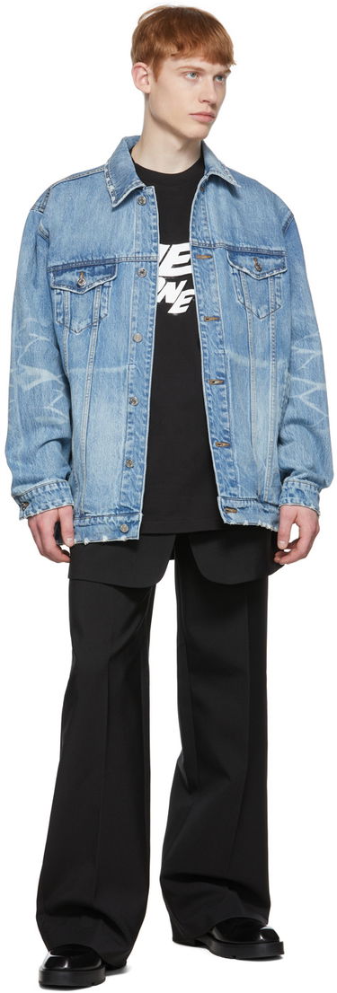 Bunda We11done We11done Trucker Denim Jacket Modrá | WD-DJ1-22-354-U-BL, 3