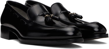 Starostlivosť o obuv Tom Ford TOM FORD Edgar Tassel Leather Loafers Čierna | J1118-LCL021P, 3