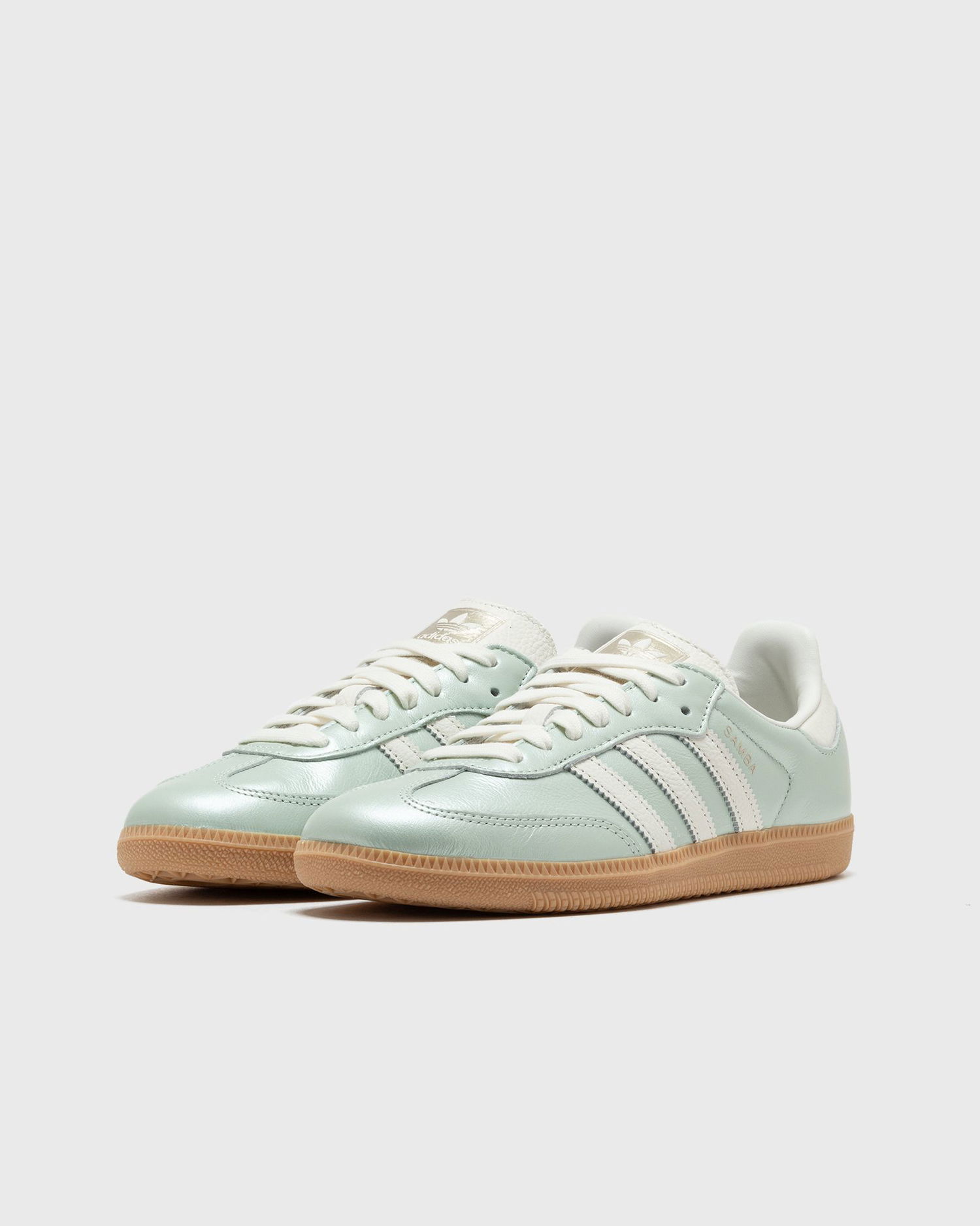 Tenisky a topánky adidas Originals Samba OG Linen Green Metallic W Metalická | IG1965, 1
