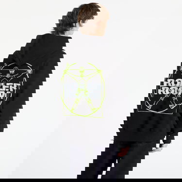 Mikina Pleasures Sweatshirt Workman Hoodie Čierna | P25F007-BLACK, 3