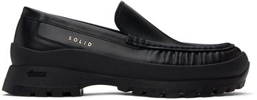 Oblečenie Solid Homme Solid Homme Leather Loafers Čierna | S243SU01, 0