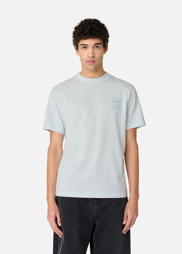 Tričko AXEL ARIGATO T-Shirt Slim Fit Modrá | A3008003, 2
