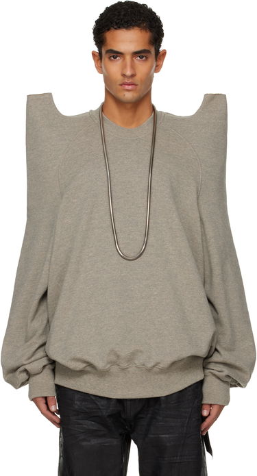 Mikina Rick Owens Concordians Tecsweat Sweatshirt Šedá | DU02E7272 FGM, 0