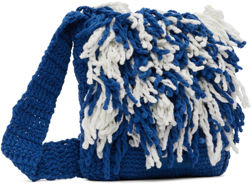 Fringe Knitted Shoulder Bag