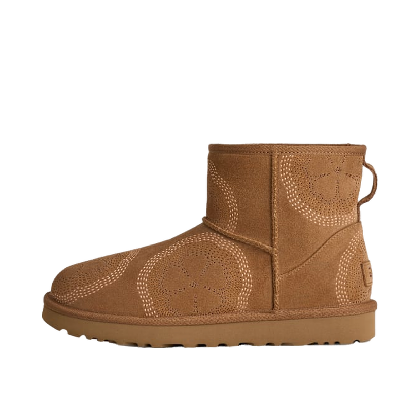 Tenisky a topánky UGG Classic Mini Fleur Hnedá | 1180010-CHE