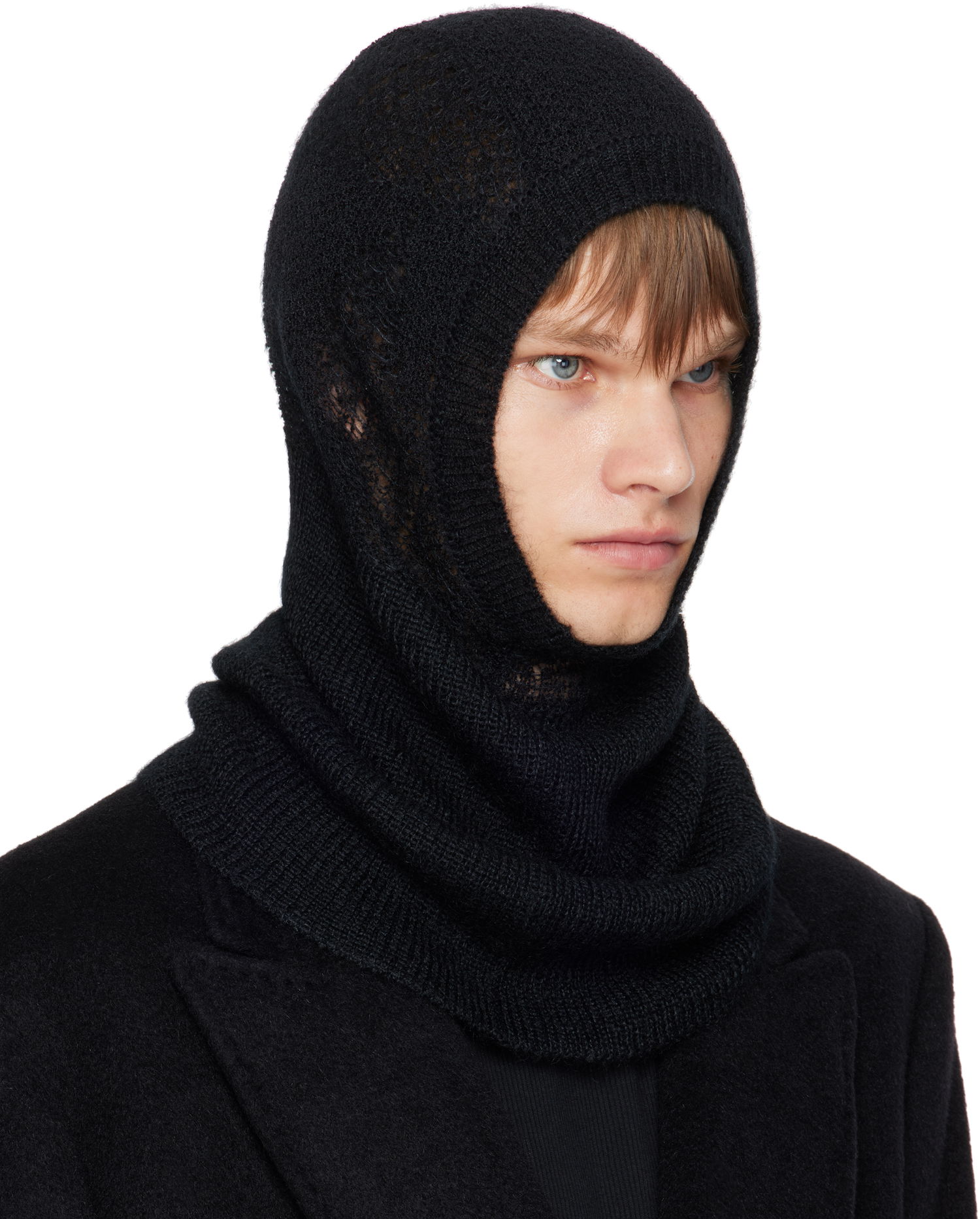 Klobúk Ann Demeulemeester Ann Demeulemeester Knit Balaclava Čierna | B0013191-KN070-099, 1