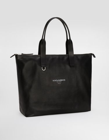 Tote bag Dolce & Gabbana Calfskin Shopper Bag Čierna | BM2375A6E4880999, 1