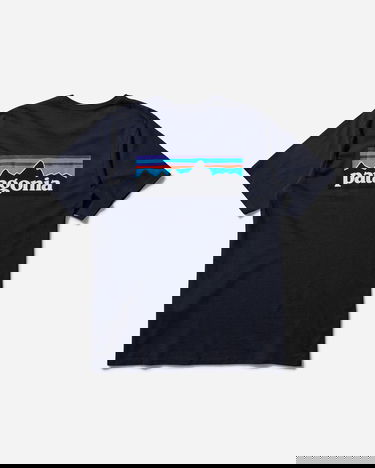 Tričko Patagonia P-6 Logo Responsibili Tee Navy | 38504 NENA, 2
